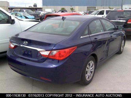 5NPEB4AC5CH485212 2012 HYUNDAI SONATA photo no. 4