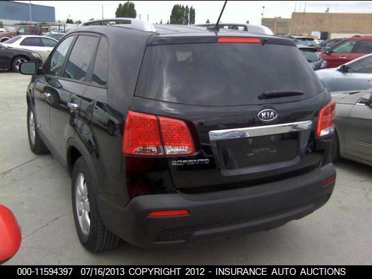 5XYKTDA27DG376086 2013 KIA SORENTO photo no. 3