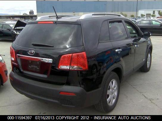 5XYKTDA27DG376086 2013 KIA SORENTO photo no. 4