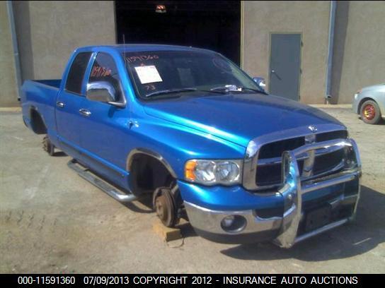 2003 DODGE RAM TRUCK 1D7HA18N43S169314