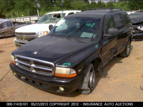1B4HR28Z7YF245925 2000 DODGE DURANGO photo no. 2