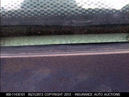 1B4HR28Z7YF245925 2000 DODGE DURANGO photo no. 9