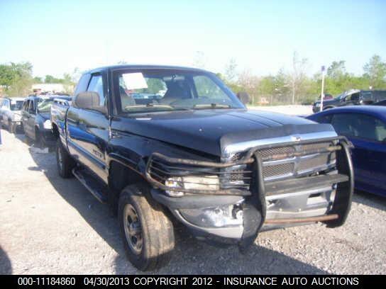 2000 DODGE RAM TRUCK 1B7HF13X6YJ110848
