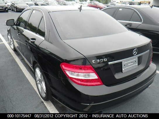 WDDGF54X19R079744 2009 MERCEDES-BENZ C300 photo no. 3
