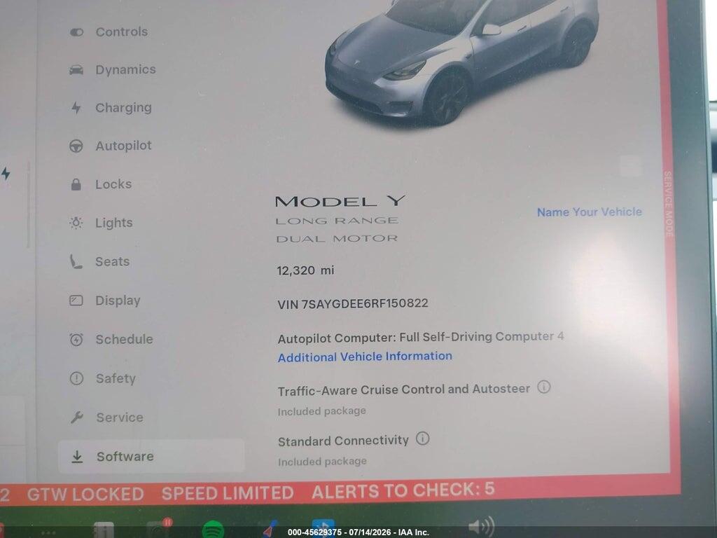 7SAYGDEE6RF150822 2024 TESLA MODEL Y photo no. 7