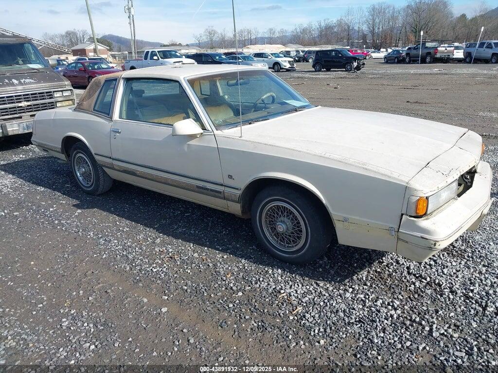 1G1GZ3780GR200036 1986 CHEVROLET MONTE CARLO photo no. 1