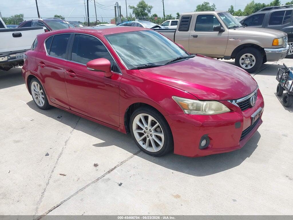 JTHKD5BH4D2166446 2013 LEXUS CT 200H photo no. 1
