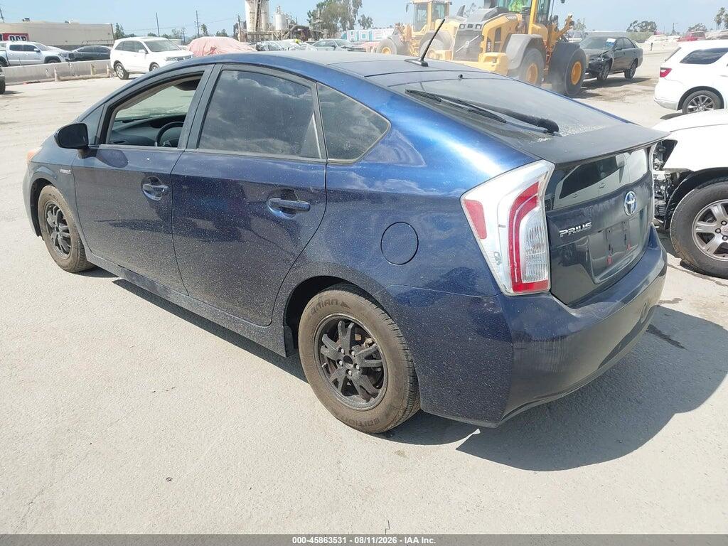 JTDKN3DU7E1765068 2014 TOYOTA PRIUS photo no. 3