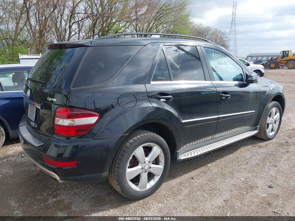 4JGBB8GB6BA661484 2011 MERCEDES-BENZ ML 350 photo no. 4