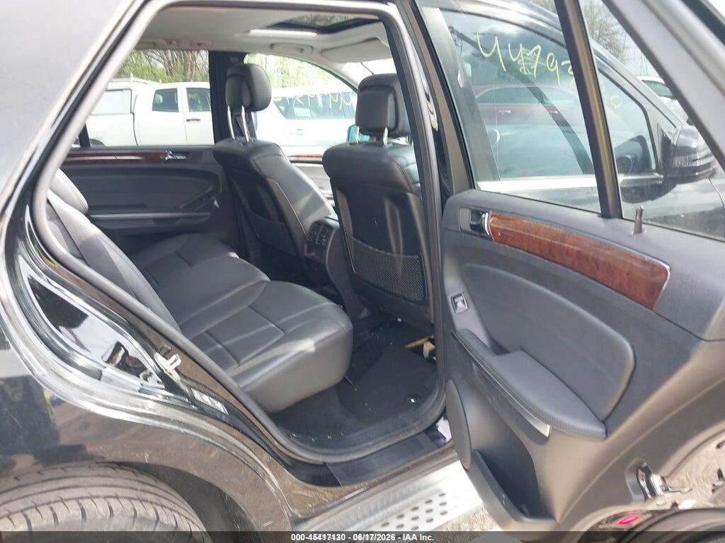 4JGBB8GB6BA661484 2011 MERCEDES-BENZ ML 350 photo no. 8