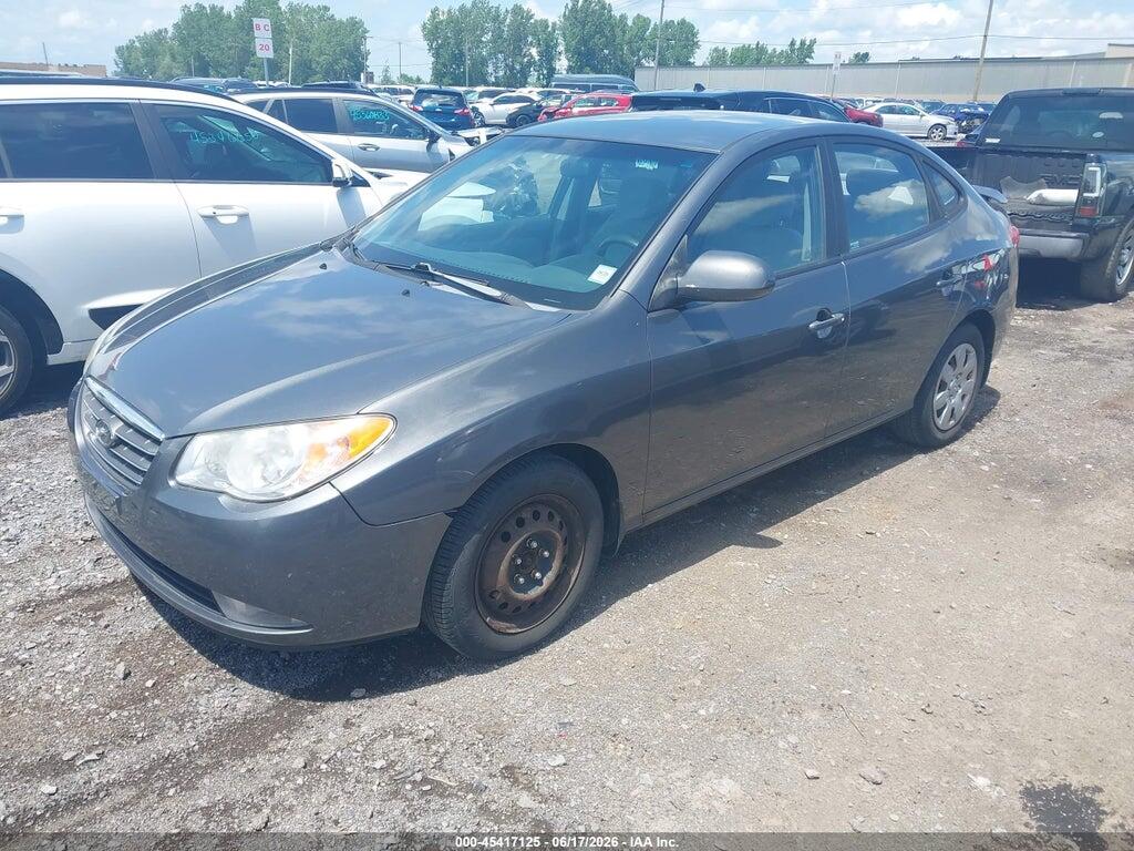 KMHDU46D39U650448 2009 HYUNDAI ELANTRA photo no. 2