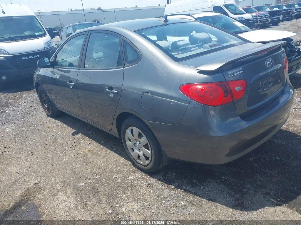 KMHDU46D39U650448 2009 HYUNDAI ELANTRA photo no. 3