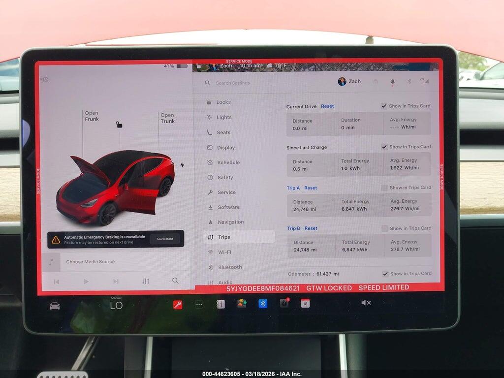 5YJYGDEE8MF084621 2021 TESLA MODEL Y photo no. 7