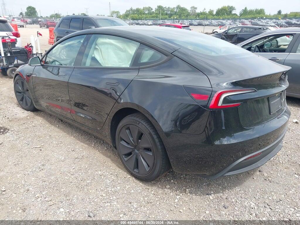 5YJ3E1EB6TF118316 2026 TESLA MODEL 3 photo no. 3