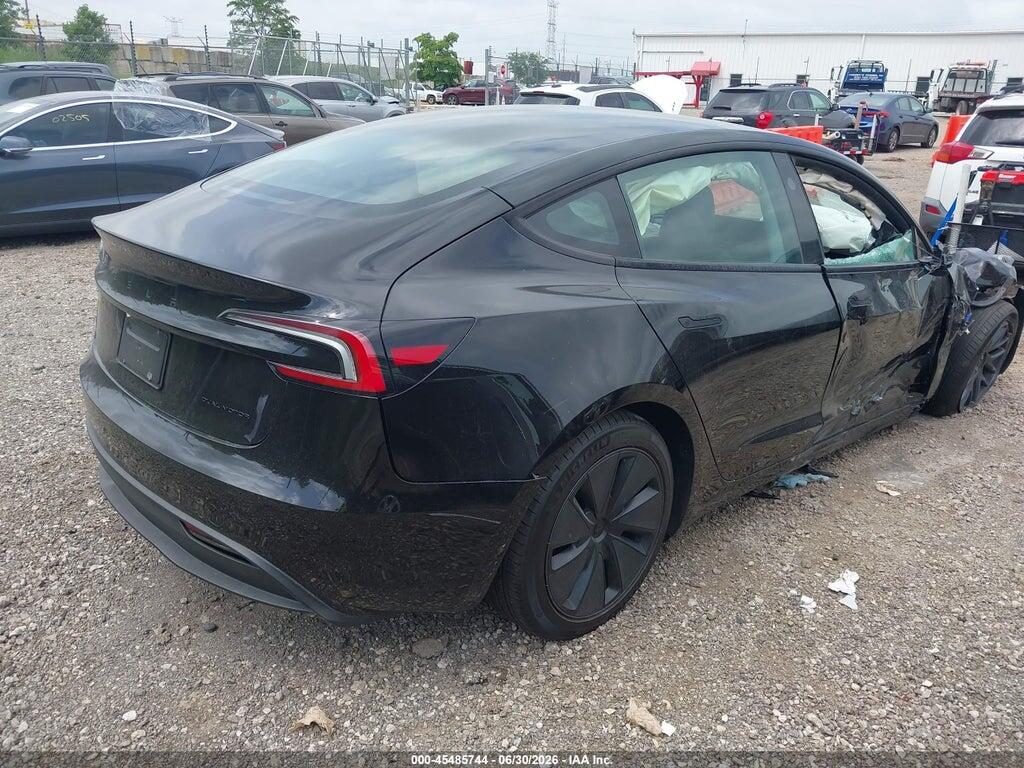 5YJ3E1EB6TF118316 2026 TESLA MODEL 3 photo no. 4