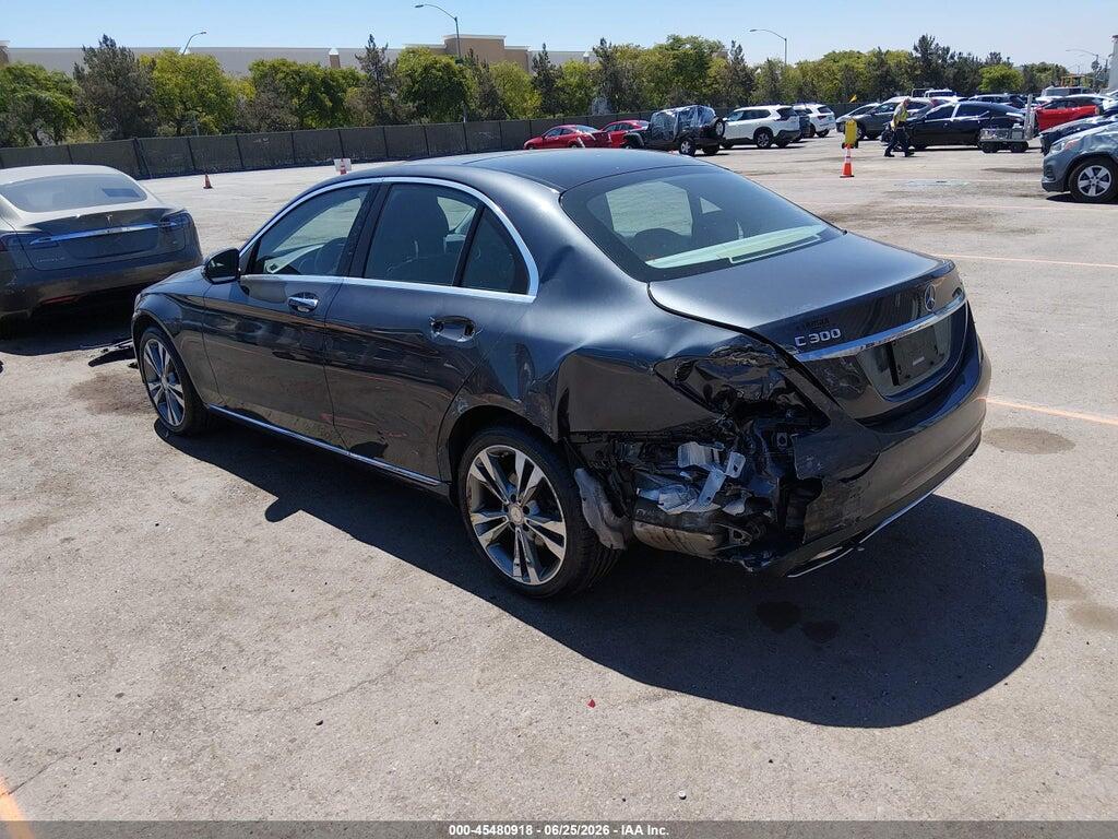WDDWF4KB5GR144492 2016 MERCEDES-BENZ C 300 photo no. 3
