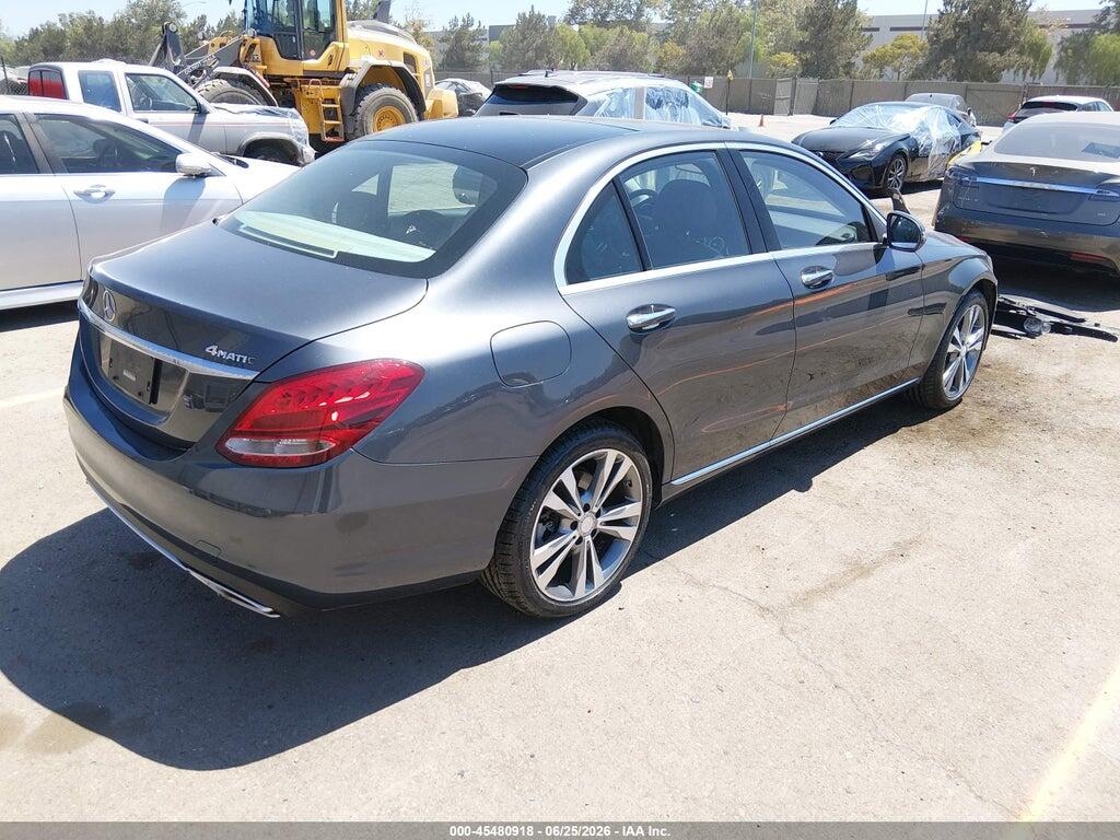 WDDWF4KB5GR144492 2016 MERCEDES-BENZ C 300 photo no. 4