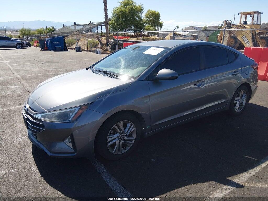 5NPD84LF8KH422492 2019 HYUNDAI ELANTRA photo no. 2