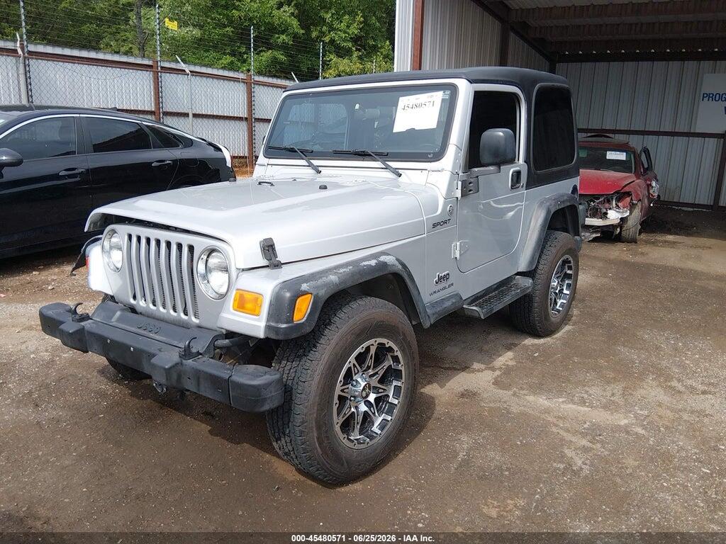 1J4FA49S75P347188 2005 JEEP WRANGLER photo no. 2