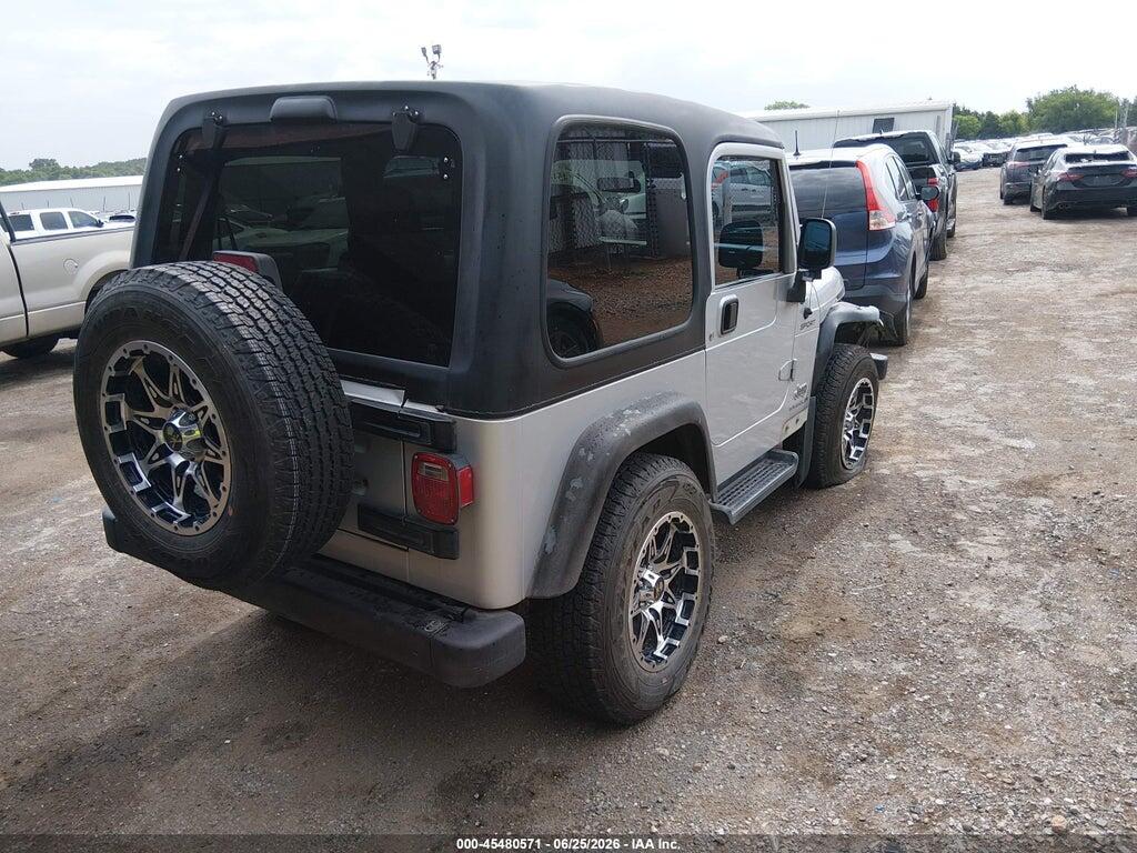 1J4FA49S75P347188 2005 JEEP WRANGLER photo no. 4