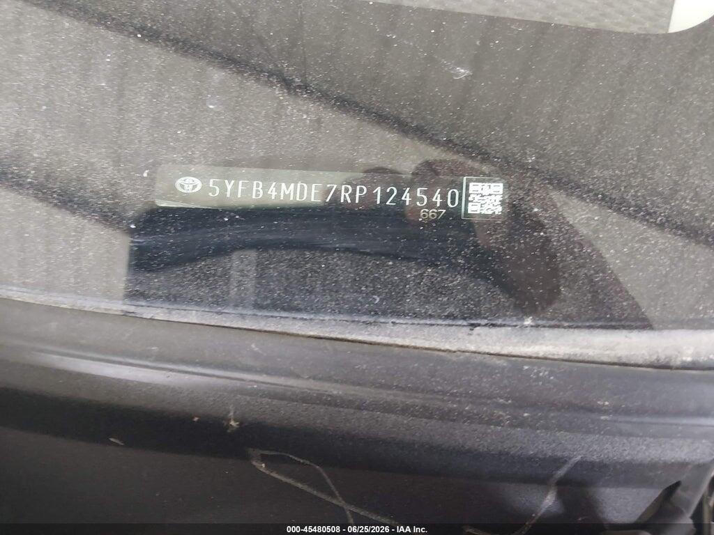 5YFB4MDE7RP124540 2024 TOYOTA COROLLA photo no. 9