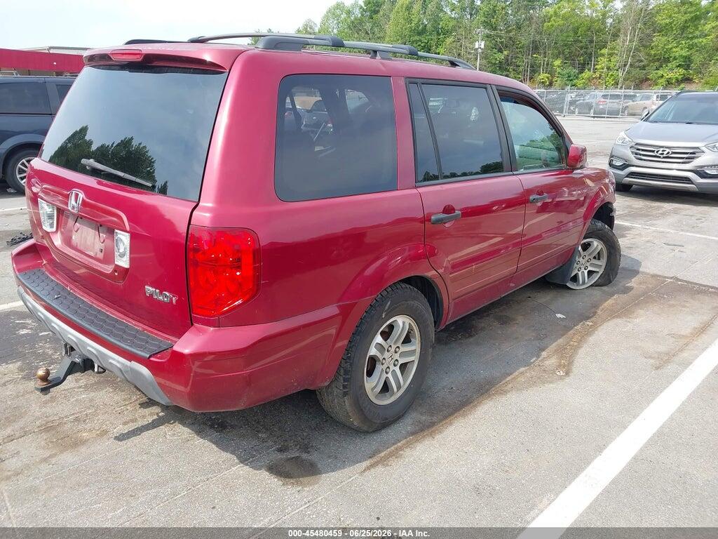 5FNYF18405B033426 2005 HONDA PILOT photo no. 4