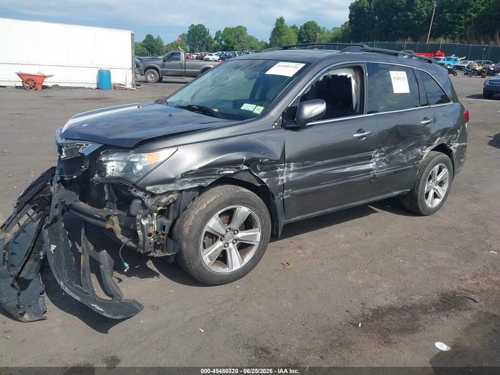 2HNYD2H35CH547535 2012 ACURA MDX photo no. 2