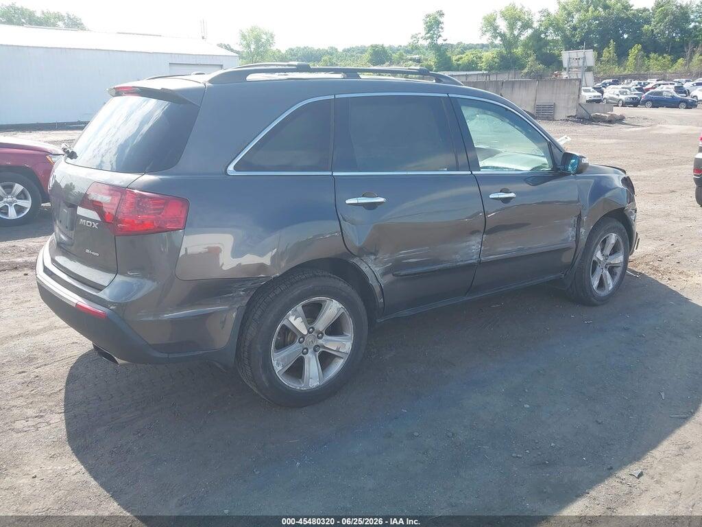 2HNYD2H35CH547535 2012 ACURA MDX photo no. 4