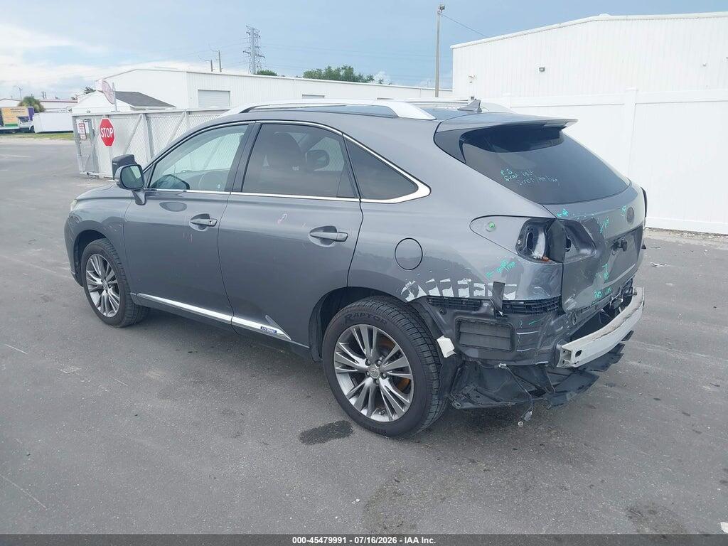 JTJBC1BA6D2052414 2013 LEXUS RX 450H photo no. 3