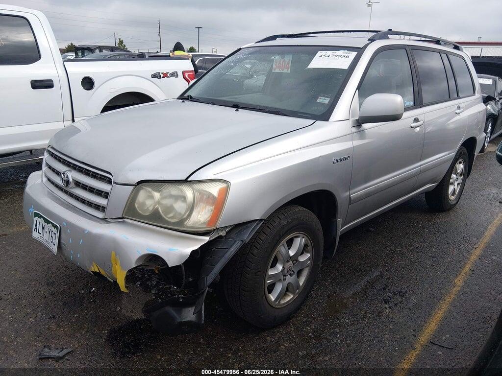 JTEGF21A120046659 2002 TOYOTA HIGHLANDER photo no. 2
