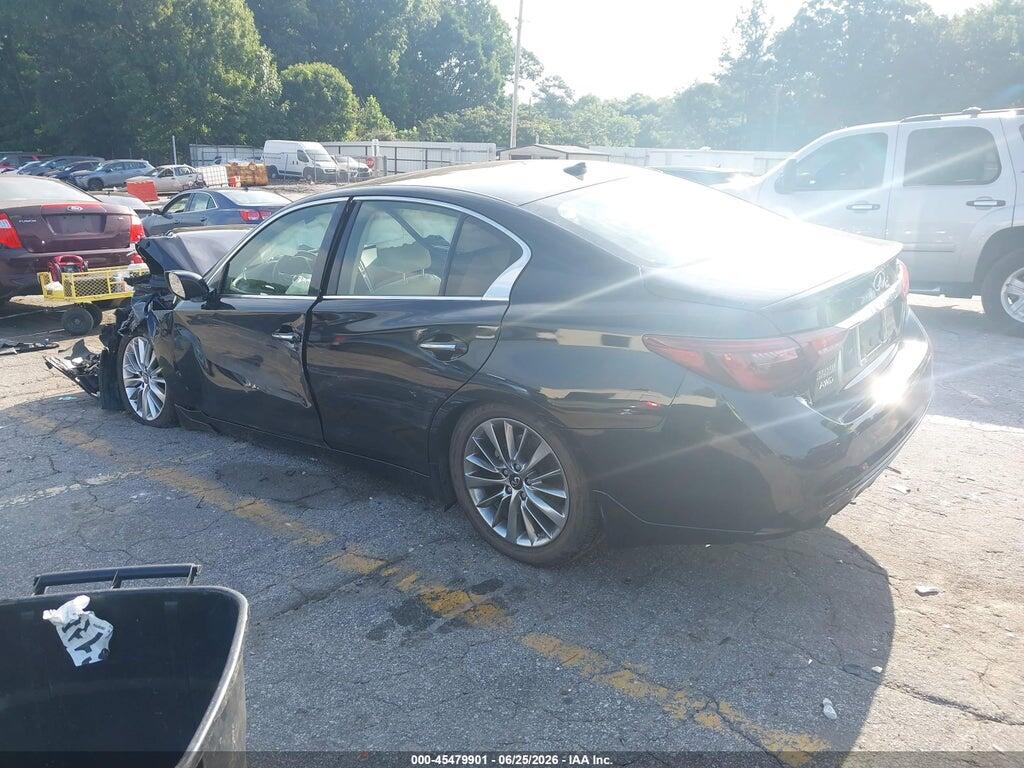 JN1EV7BR9MM752468 2021 INFINITI Q50 photo no. 3