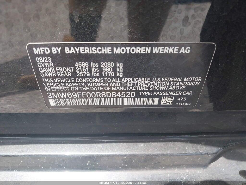 3MW69FF00R8D84520 2024 BMW 330I photo no. 9