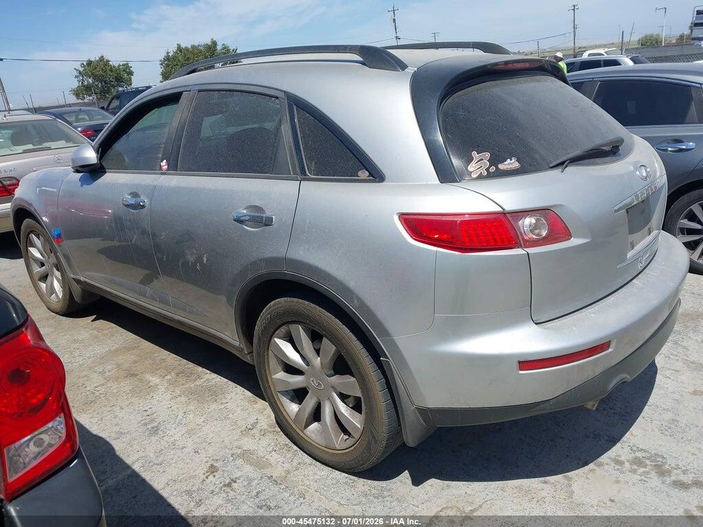 JNRAS08U76X103616 2006 INFINITI FX35 photo no. 3
