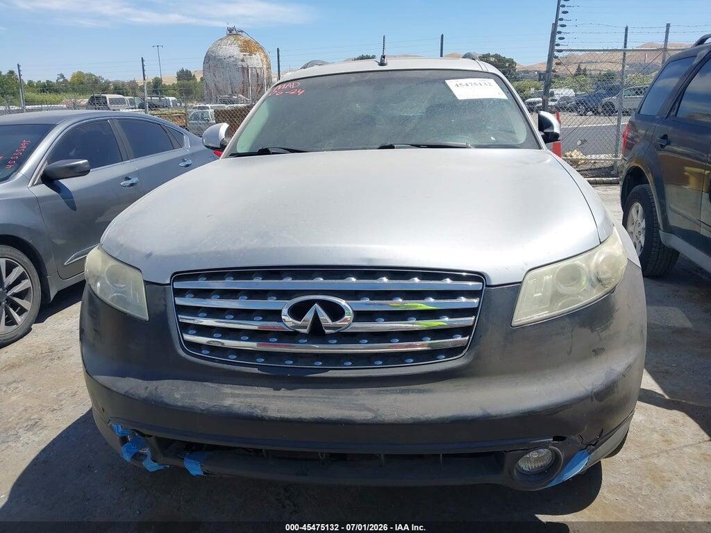 JNRAS08U76X103616 2006 INFINITI FX35 photo no. 6