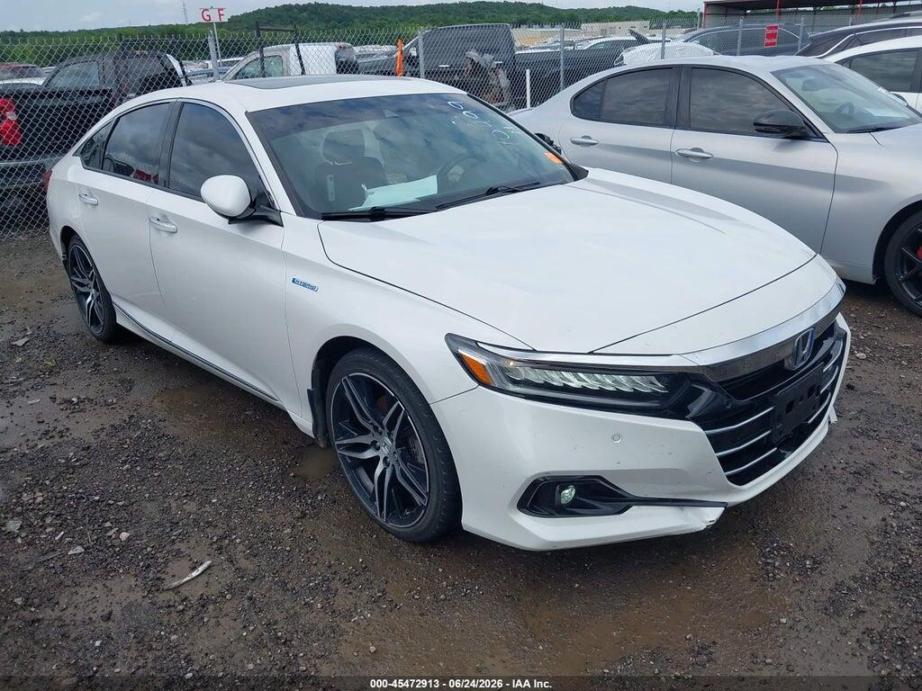 1HGCV3F96MA003539 2021 HONDA ACCORD HYBRID photo no. 1