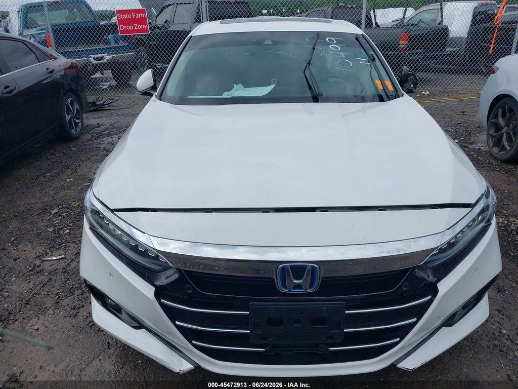 1HGCV3F96MA003539 2021 HONDA ACCORD HYBRID photo no. 12