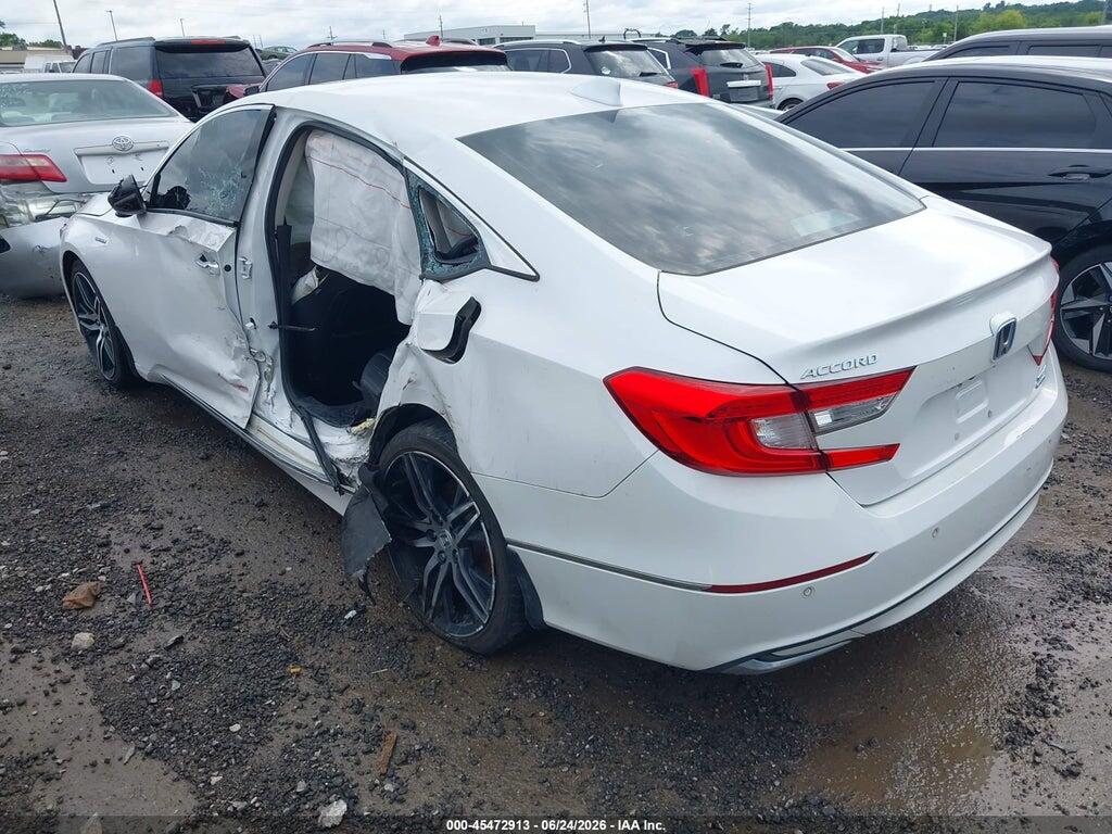 1HGCV3F96MA003539 2021 HONDA ACCORD HYBRID photo no. 3