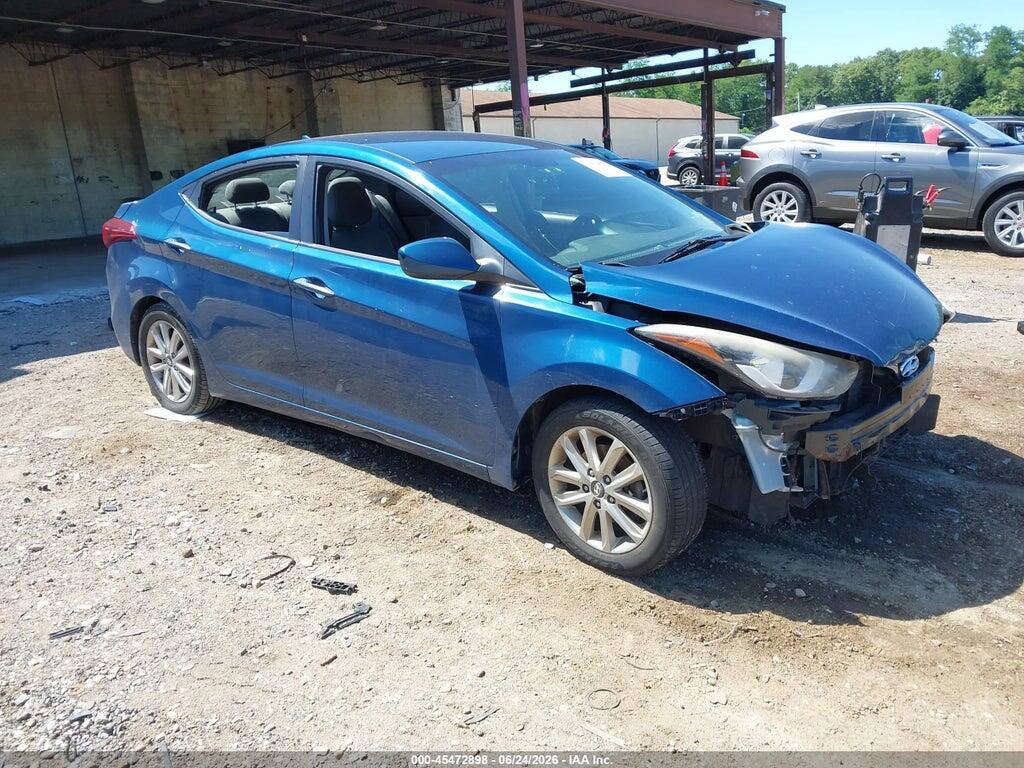 KMHDH4AE0EU166087 2014 HYUNDAI ELANTRA photo no. 1