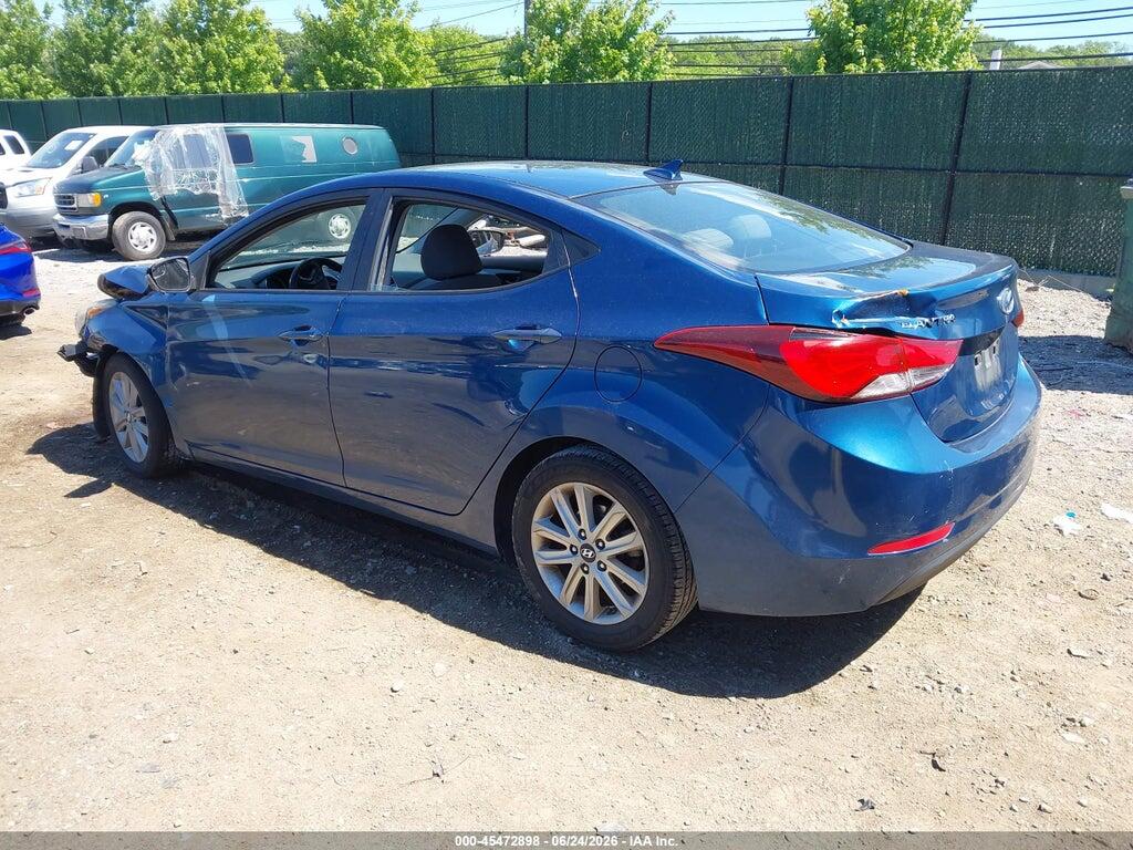 KMHDH4AE0EU166087 2014 HYUNDAI ELANTRA photo no. 3