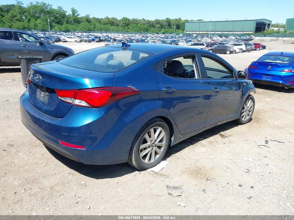 KMHDH4AE0EU166087 2014 HYUNDAI ELANTRA photo no. 4