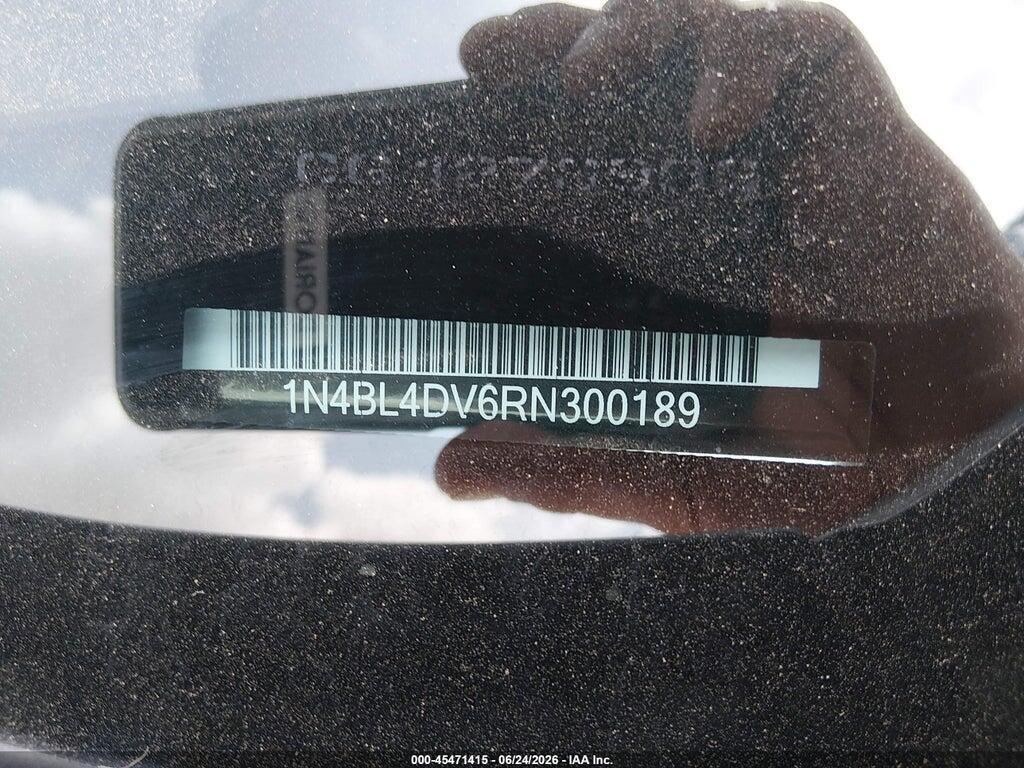 1N4BL4DV6RN300189 2024 NISSAN ALTIMA photo no. 9