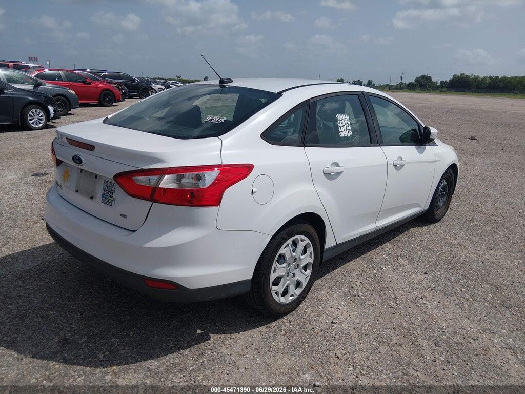 1FAHP3F23CL186506 2012 FORD FOCUS photo no. 4