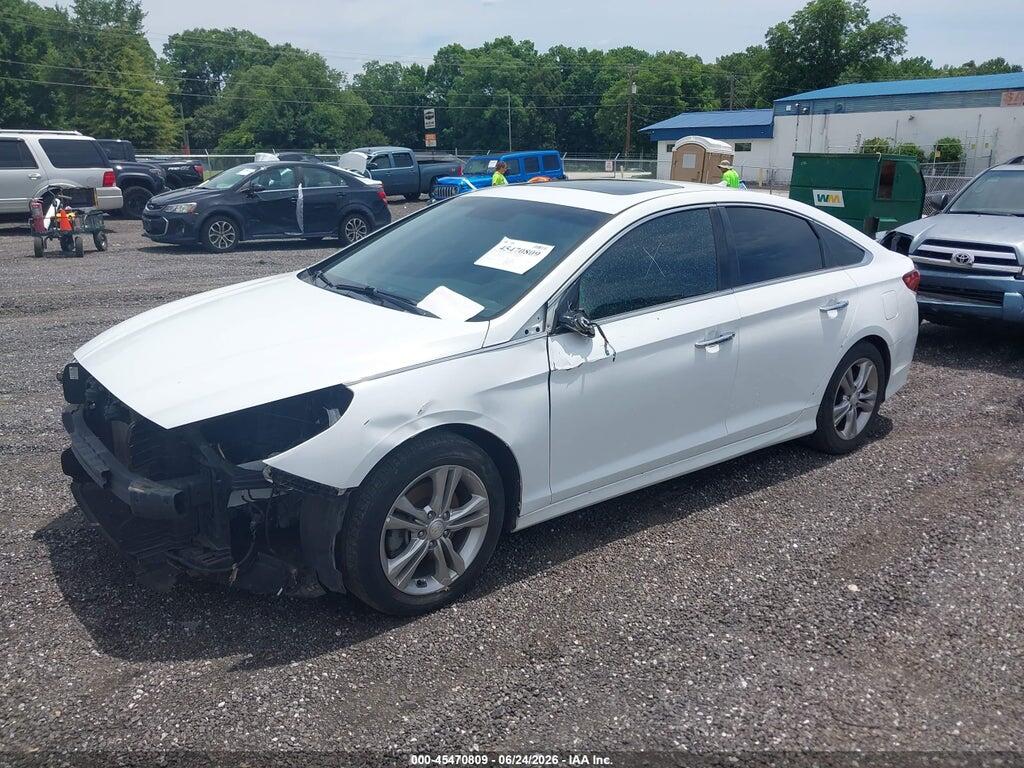 5NPE34AF0JH649972 2018 HYUNDAI SONATA photo no. 2