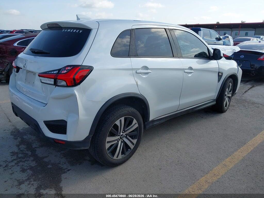 JA4AP3AU0LU022137 2020 MITSUBISHI OUTLANDER SPORT photo no. 4