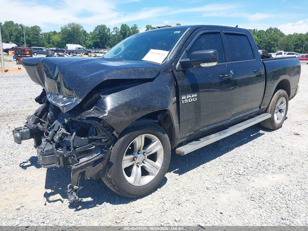 1C6RR6MT1JS123565 2018 RAM 1500 photo no. 2