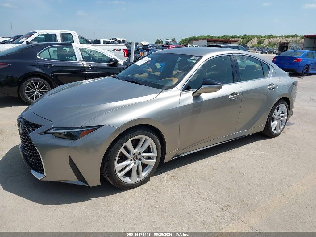 JTHAA1D26M5109346 2021 LEXUS IS 300 photo no. 2
