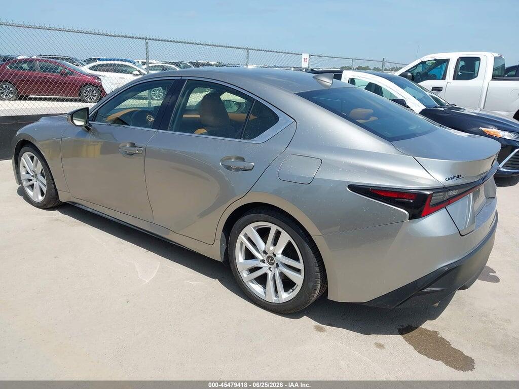 JTHAA1D26M5109346 2021 LEXUS IS 300 photo no. 3