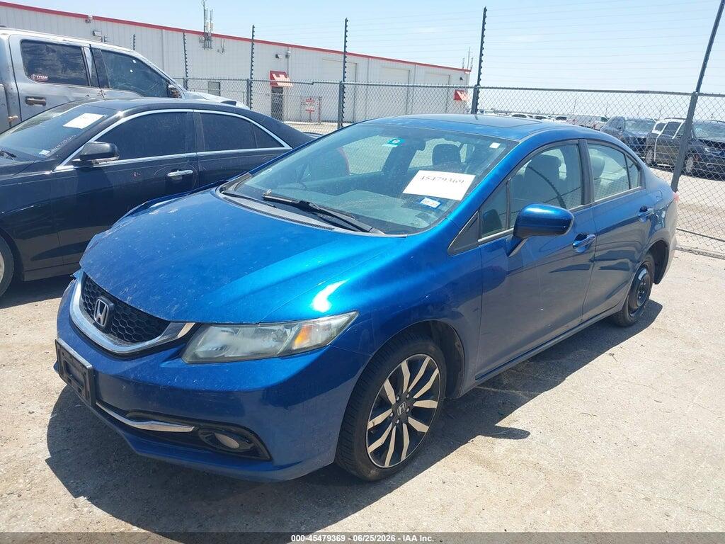 2HGFB2F92FH529106 2015 HONDA CIVIC photo no. 2