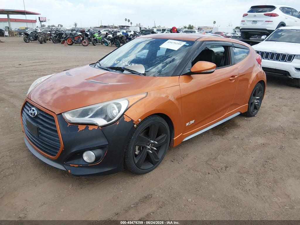 KMHTC6AE1FU218978 2015 HYUNDAI VELOSTER photo no. 2