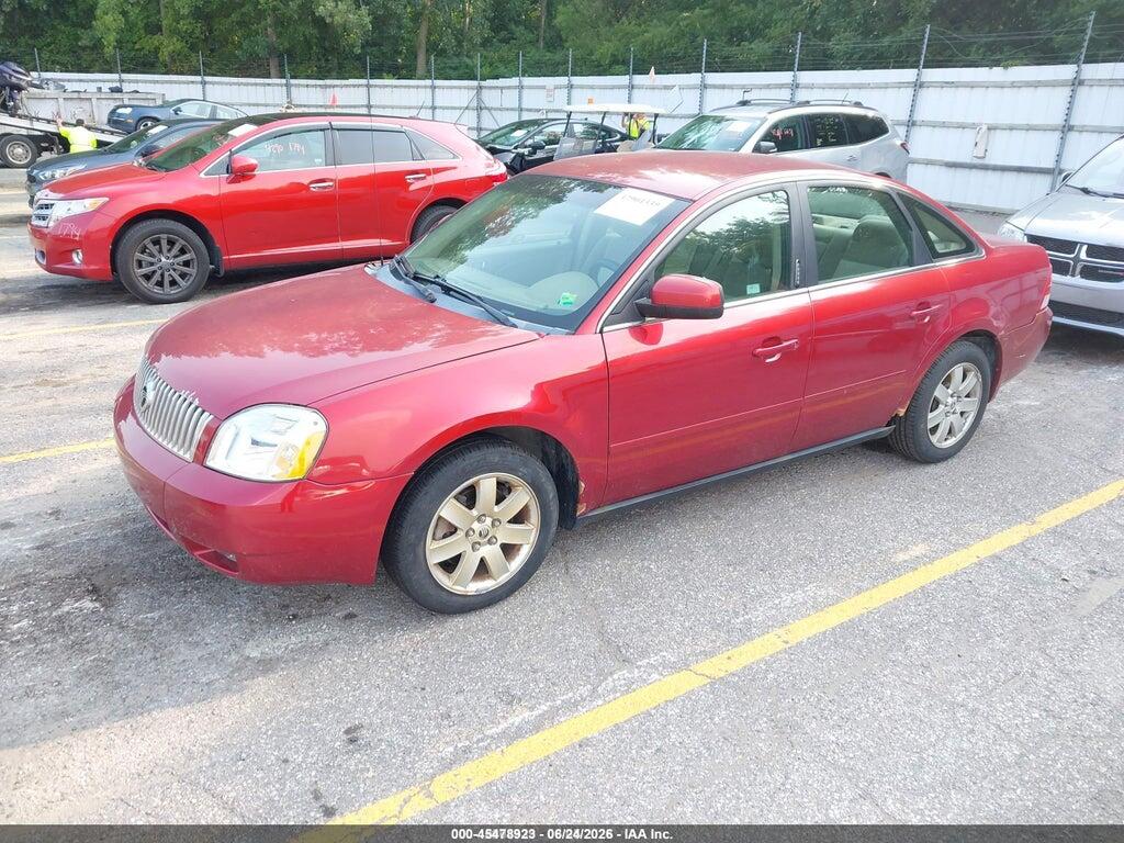 1MEFM40166G602396 2006 MERCURY MONTEGO photo no. 2
